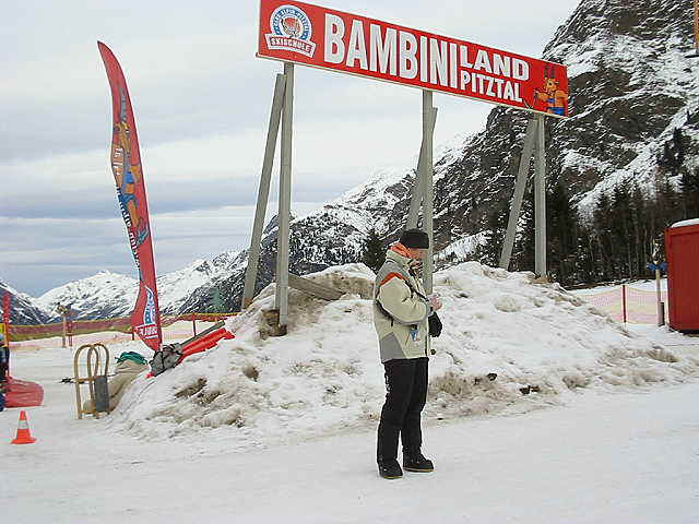 Cosi vor dem Bambiniland in Mandarfen / Pitztal